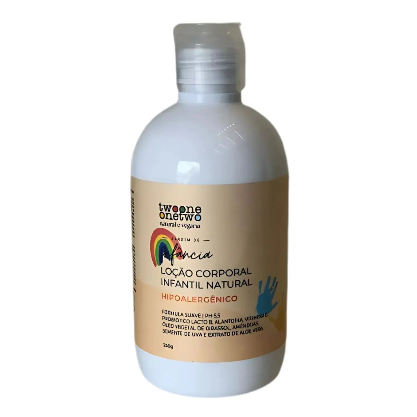 Twoone Onetwo Loção hidratante corporal infantil 100% Vegana