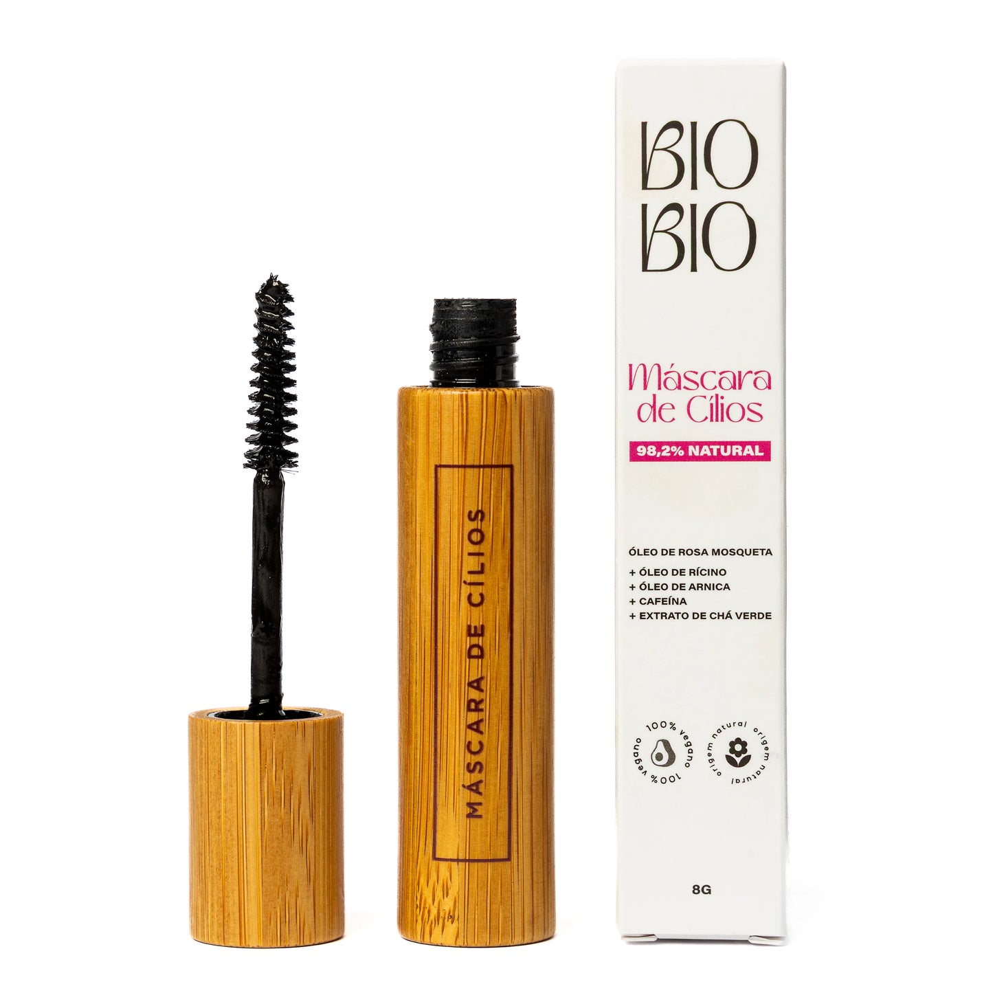 BioBio Máscara para Cílios preta 100% Vegano