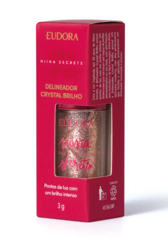 Delineador Crystal Brilho – Niina Secrets Eudora