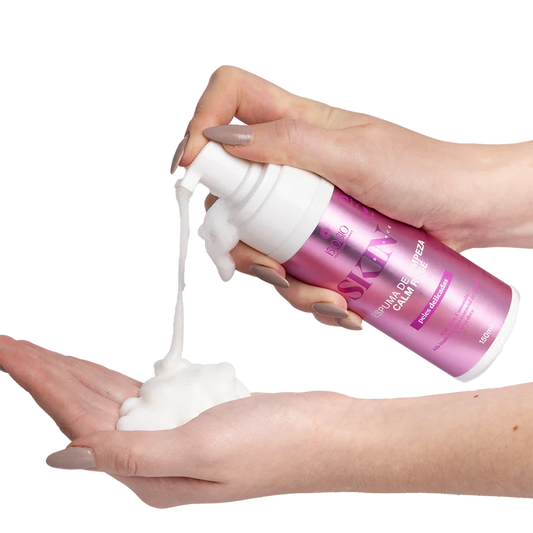 BioBio Espuma facial de limpeza Calm Rosé 100% Vegano