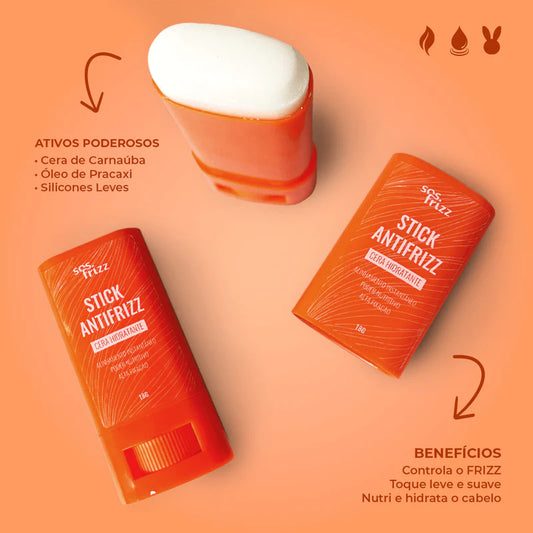 SOS FRIZZ Stick antifrizz cera hidratante