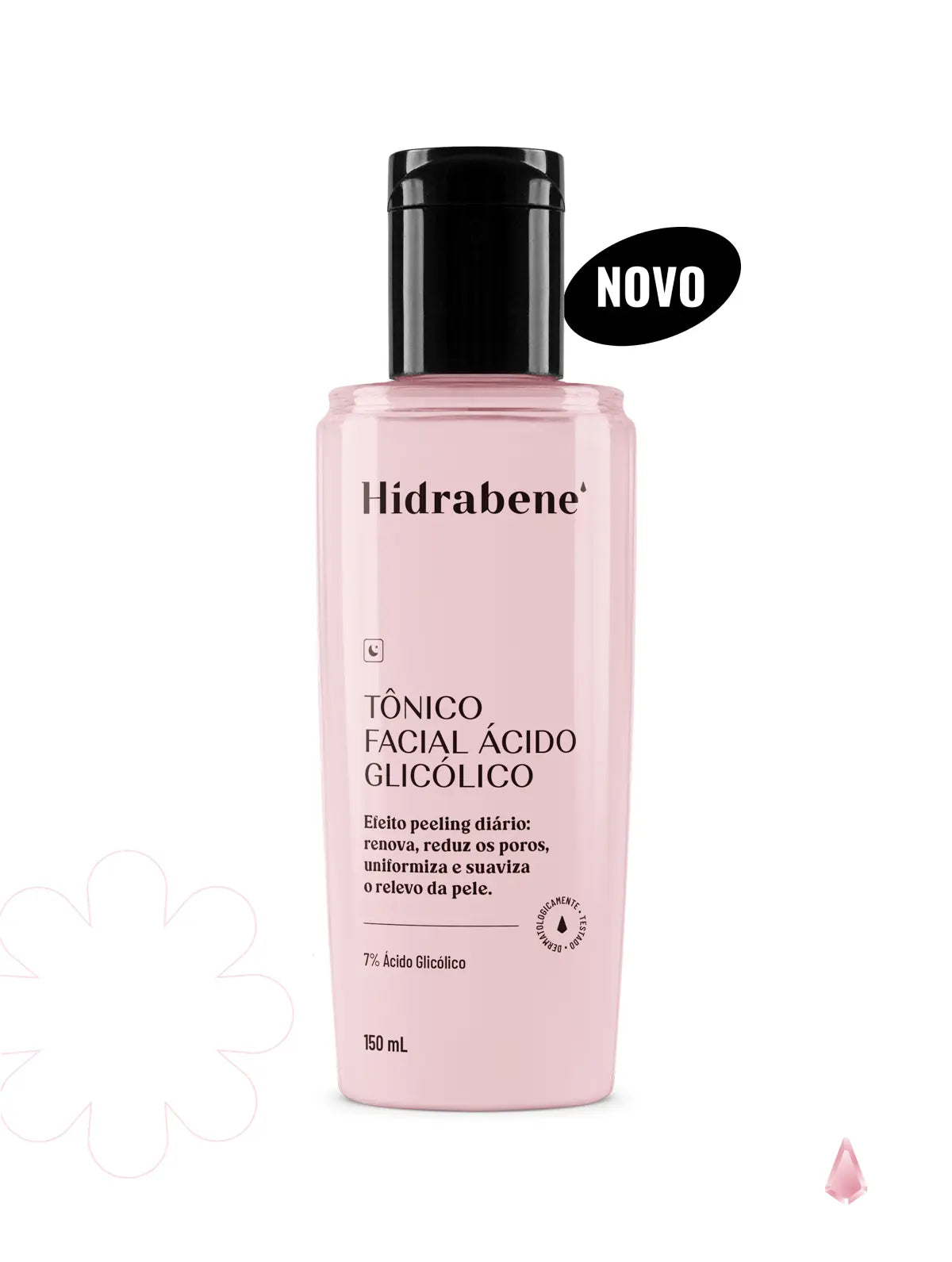Hidrabene Tônico facial ácido glicólico