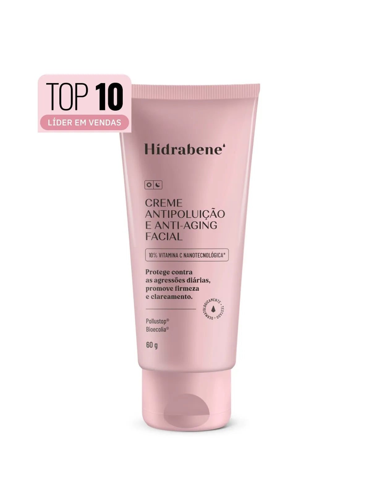 Hidrabene Creme antipoluição e anti-aging