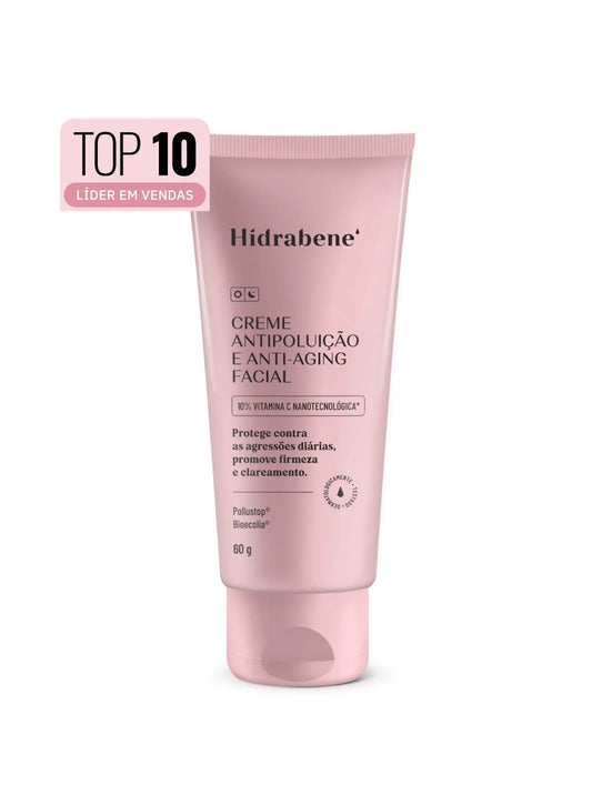 Hidrabene Creme antipoluição e anti-aging