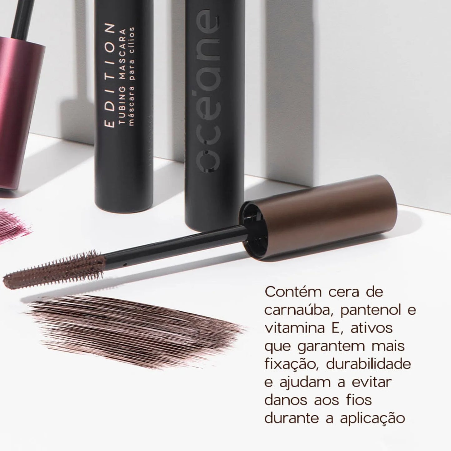 Máscara para Cílios Marrom by Océane - Tubing Mascara Brown