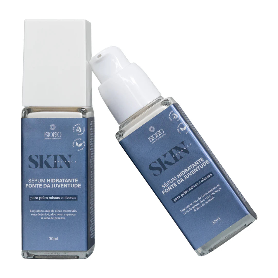 BioBio Sérum Fonte da Juventude 100% Natural peles mistas a oleosas