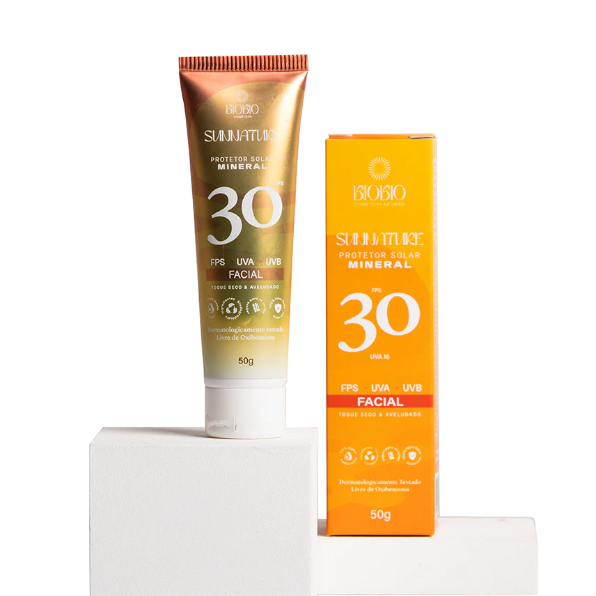 Sunnature BioBio Protetor Solar líquido 100% Físico e Mineral