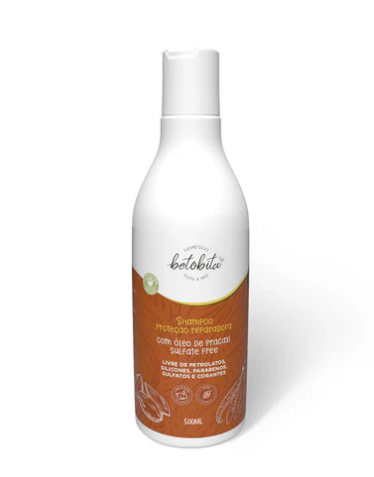 BetoBita Shampoo Proteção Reparadora com Óleo Pracaxi 100% Vegano