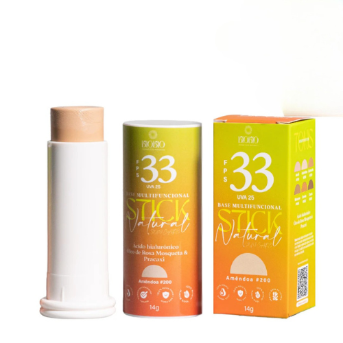 BioBio Base multifuncional Stick FPS 33 100% Vegano