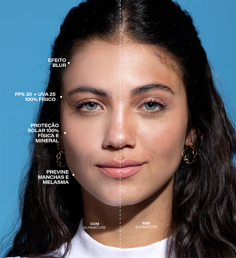 Sunnature BioBio Protetor Solar líquido 100% Físico e Mineral