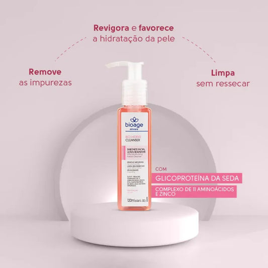 Bioage Bio-Hidrat Cleanser Sabonete Facial Ultra-Hidratante - 120ml